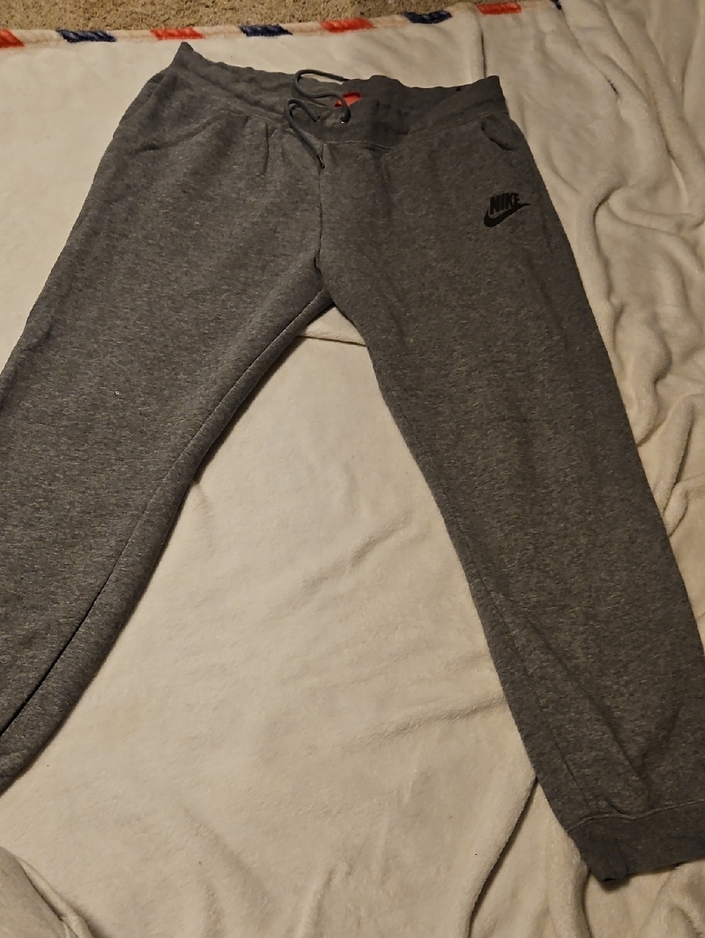 Nike Gray Track Joggers